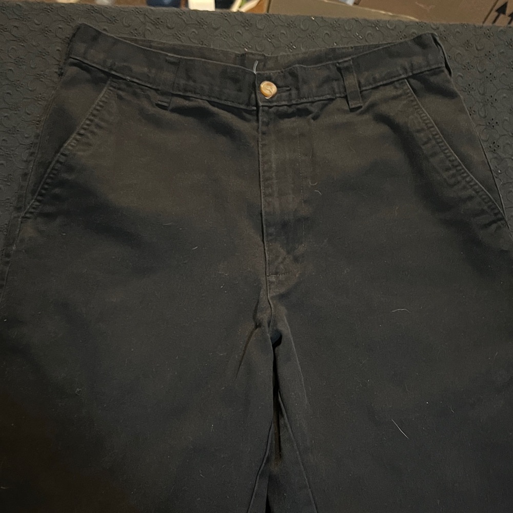 George Men's Black Dress Pants